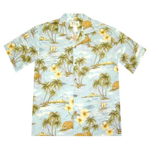 Load image into Gallery viewer, Polynesian Island Cotton Hawaiian Shirt for Men
