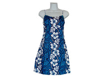 Load image into Gallery viewer, Hibiscus Short Spaghetti Hawaiian Dress
