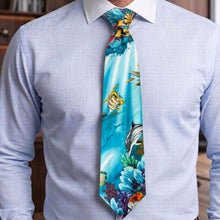 Load image into Gallery viewer, Hanauma Bay Hawaiian Necktie
