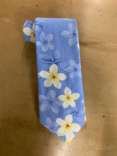 Load image into Gallery viewer, Hawaiian Necktie –  Plumeria Prints
