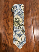 Load image into Gallery viewer, Polynesian Tapa Hawaii Blue Necktie
