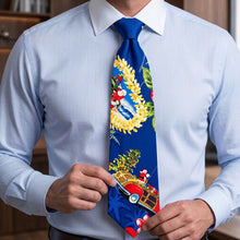 Load image into Gallery viewer, Santa's Hawaiian Christmas Necktie
