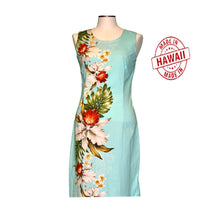 Load image into Gallery viewer, Hilo Orchid Side Cotton Hawaiian Sundress
