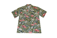 Load image into Gallery viewer, Close-up of Flamingo Garden print – exclusive to KY’S®
