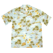 Load image into Gallery viewer, authentic made in Hawaii 100% cotton father and son tropical outfits
