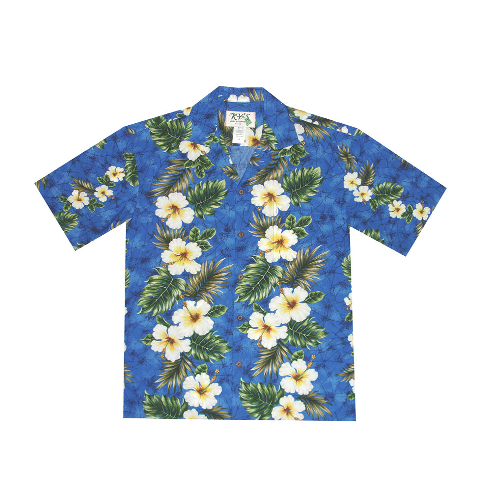 Yellow Hibiscus Dad and Me Shirts
