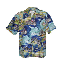 Load image into Gallery viewer, Men&#39;s Hawaiian Shirt Tantalus Motorcycle Print
