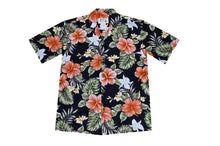 Load image into Gallery viewer, Kahala Hibiscus Men&#39;s Hawaiian Cotton Shirt
