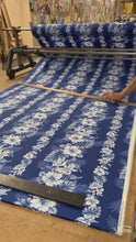 Load and play video in Gallery viewer, Blue Hibiscus Hawaiian Muumuu Dress Plus Size
