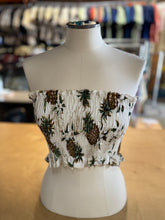 Load image into Gallery viewer, Hawaiian Pineapple Bandeau Top
