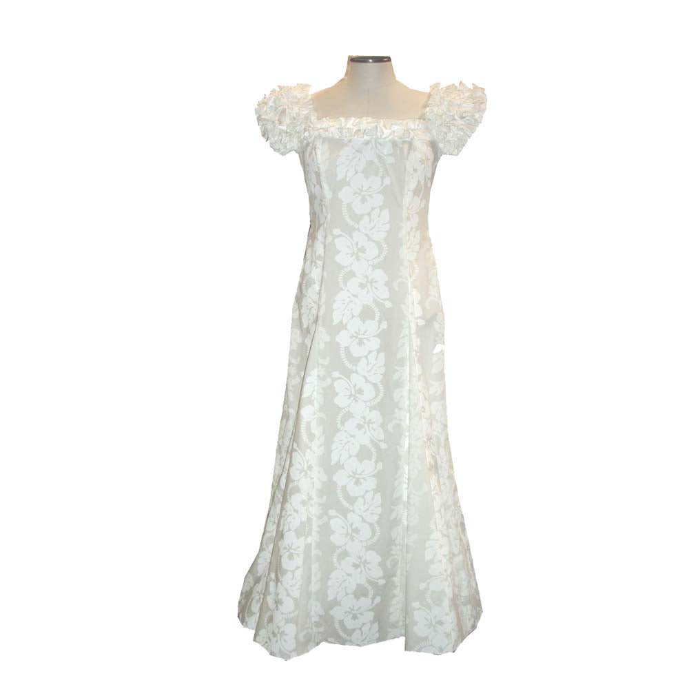 Wedding Moomoo Dresses White Hibiscus Hawaiian Muumuu Wedding Dress Wedding Dresses Hawaii Purple 2XL Wedding Moomoo Dresses White Hibiscus Hawaiian Muumuu Wedding Dress Wedding Dresses Hawaii Purple 2XL