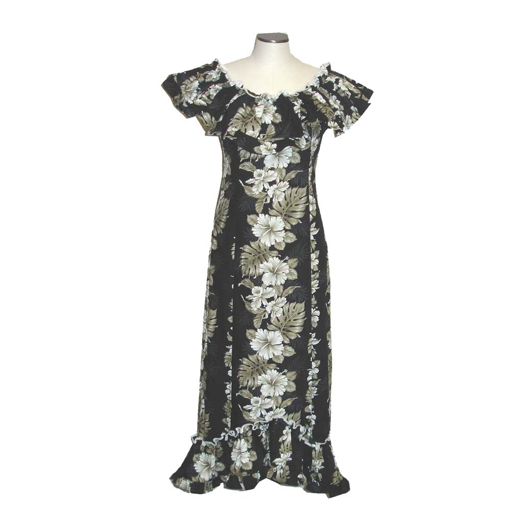 cotton muumuu dress Ka Makani seam pockets Approx Women's Ombre Floral Muumuu -
