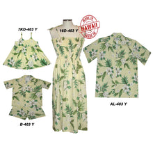 Load image into Gallery viewer, Matching Family Hawaiian Outfits in White Hibiscus
