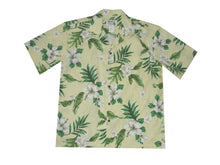 Load image into Gallery viewer, White Hibiscus Hawaiian Shirt
