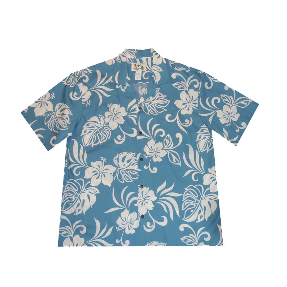 Matchable Family Hawaiian Outfits in Classic Hibiscus