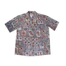 Load image into Gallery viewer, Samoan Tapa Hawaiian Cotton Shirt
