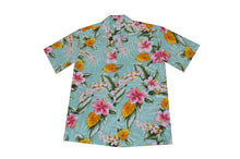 Load image into Gallery viewer, Red Hibiscus Hawaiian Rayon Shirt
