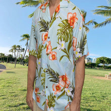 Load image into Gallery viewer, Akupu Orchid Hawaiian Rayon Shirt
