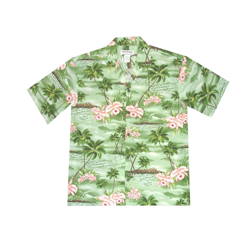Diamond Head Rayon Hawaiian Shirt