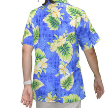 Load image into Gallery viewer, Ohana Orchid Women&#39;s Camp Shirt Made In Hawaii
