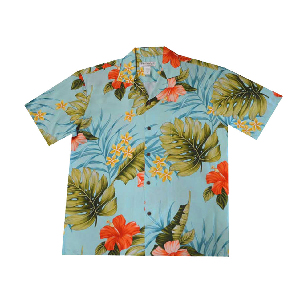 Makakilo Hibiscus Rayon Hawaiian Shirt
