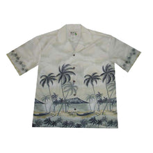 Load image into Gallery viewer, Palms Trees &amp; Diamond Head Hawaiian Shirt
