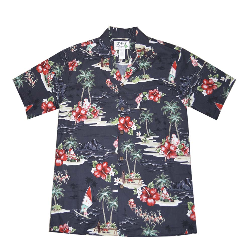 Christmas Hawaiian Shirt Made in Hawaii