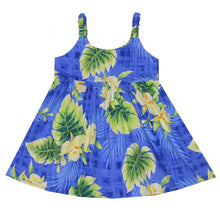 Load image into Gallery viewer, Ohana Orchid Hawaiian Girl Dress
