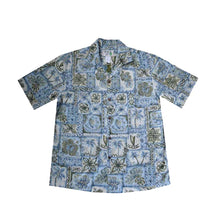 Load image into Gallery viewer, Samoan Tapa Hawaiian Cotton Shirt
