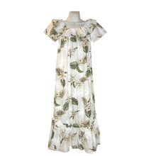Load image into Gallery viewer, Classic orchid floral Hawaiian dress handmade in Hawaii

